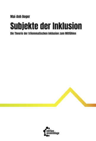 Cover von "Subjekte der Inklusion"
