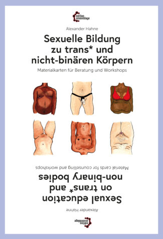 Cover von "Sexuelle Bildung zu trans* und nicht-binären Körpern"