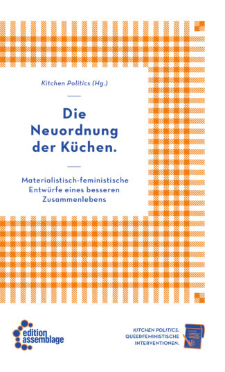 auf glebem Küchenkaro ein weißes Quadrat, darin in blauer Schrift der Titel und Untertitel